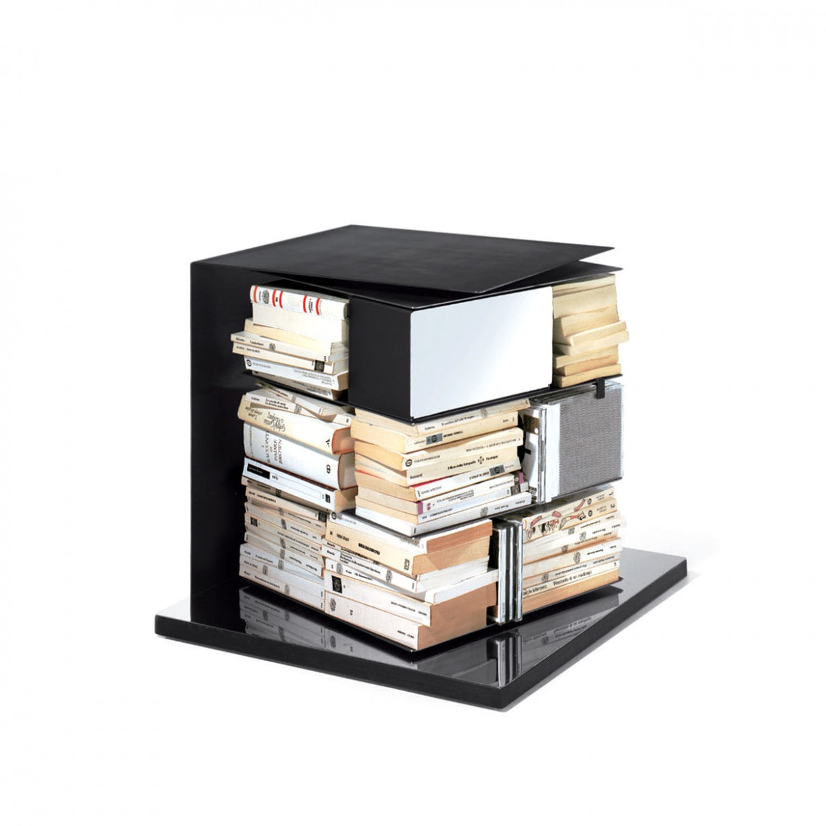 Ptolomeo x4 short libreria verticale - comodino - tavolino