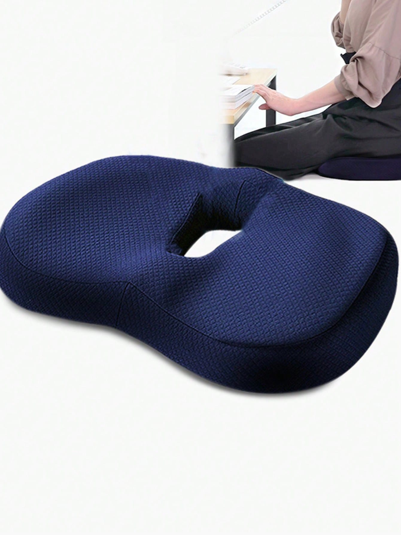 1 Pezzo Cuscino Sedile Per Sedia Da Scrivania, Cuscino A Ciambella