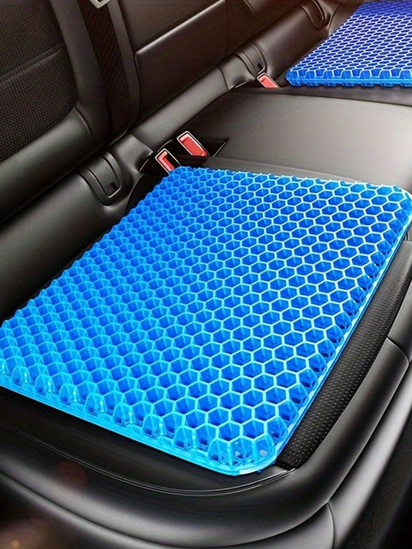 1 pezzo cuscino refrigerante per sedile auto morbido design traspirante a nido d'ape