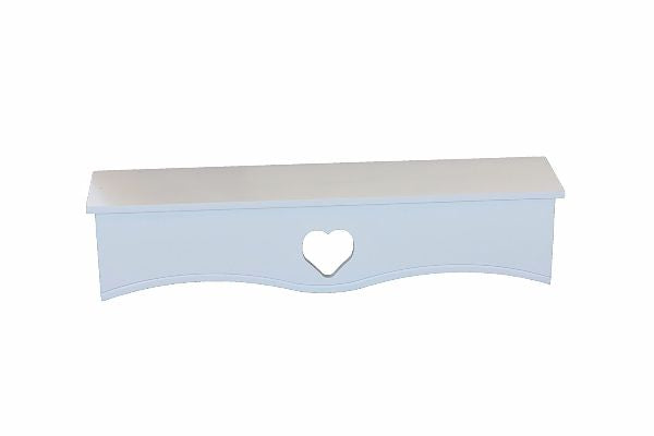Mensola cuore in legno