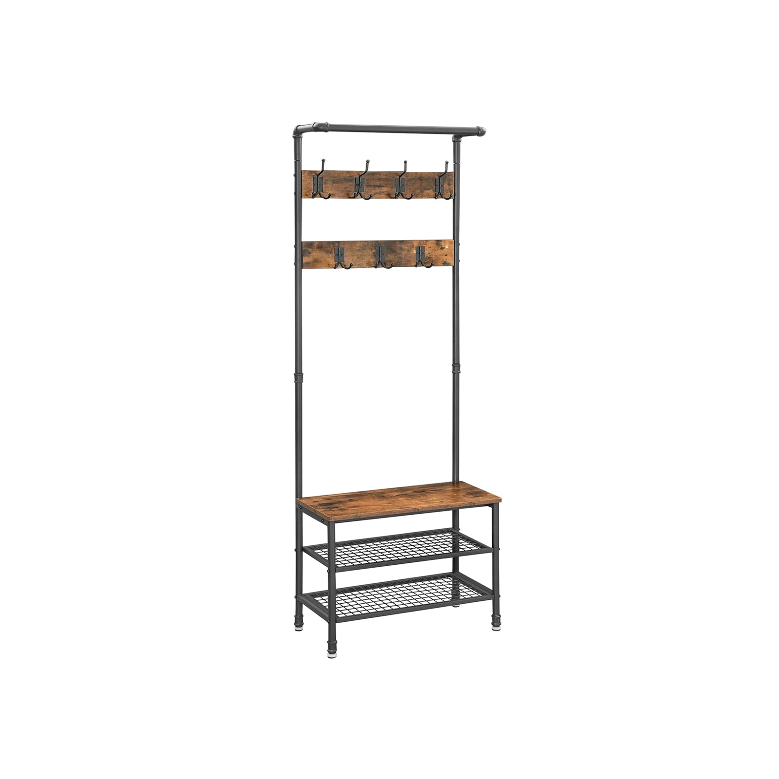 Appendiabiti con Panca e Scarpiera