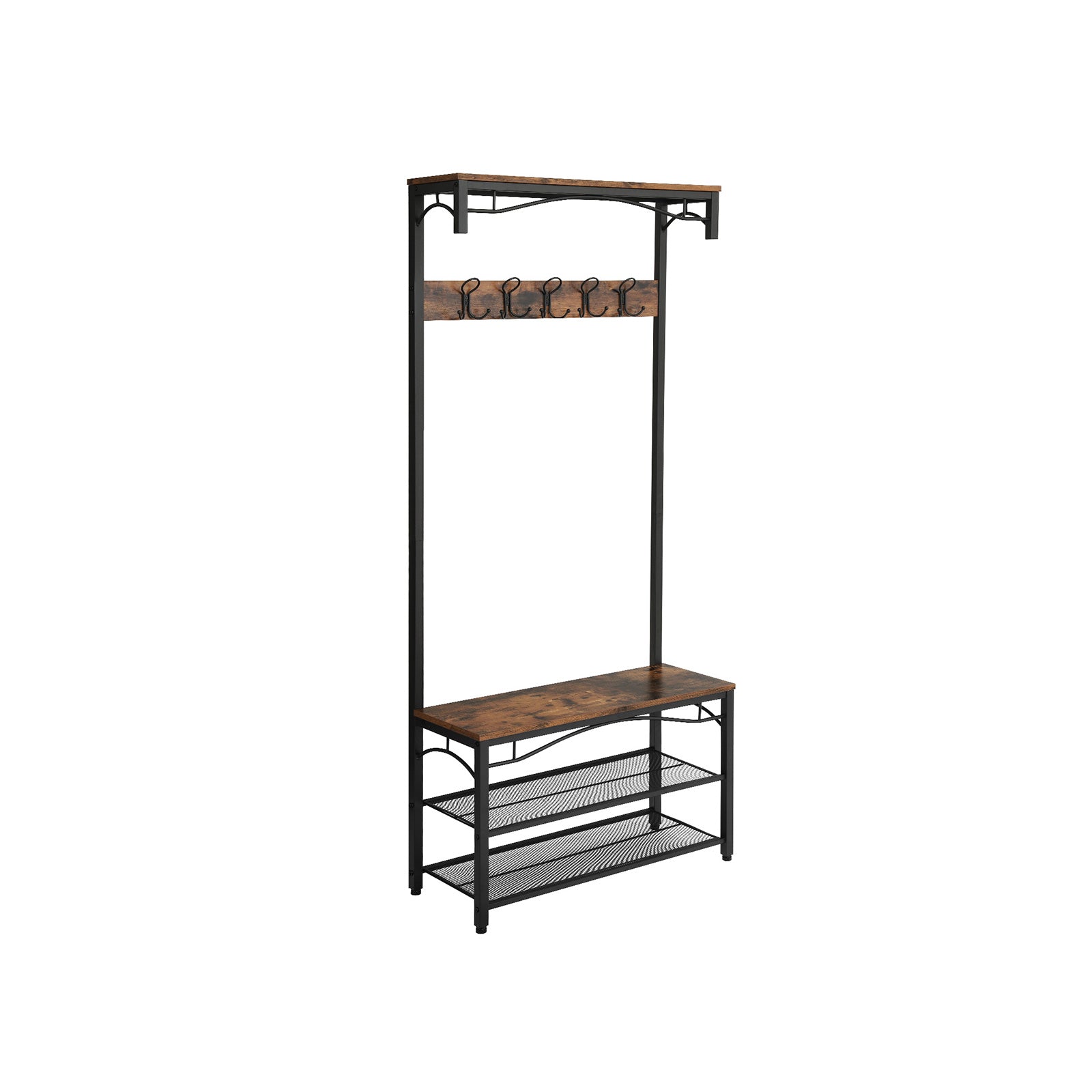 Appendiabiti con Scaffale Portaoggetti