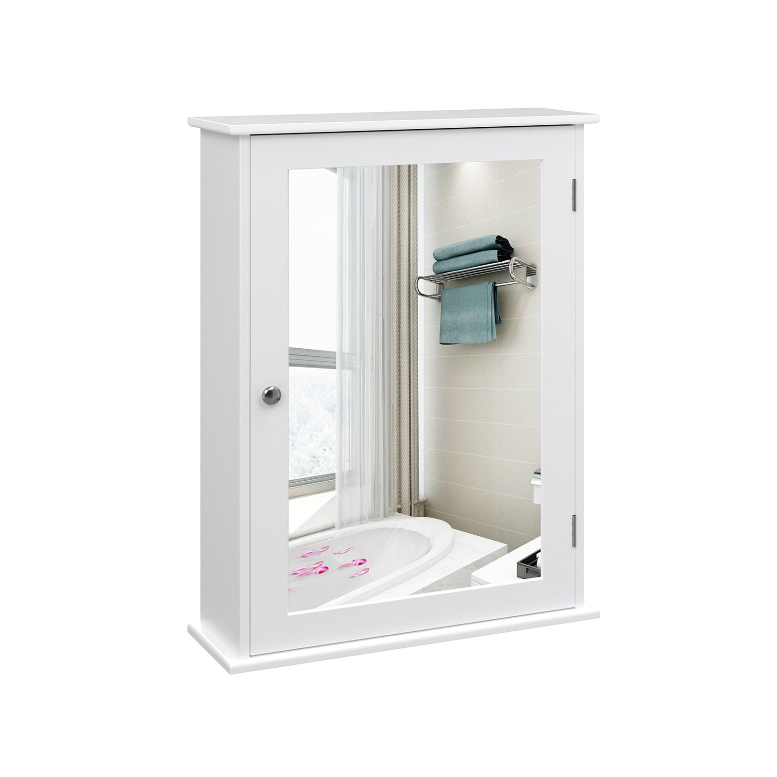 Armadietto da Bagno con Specchio