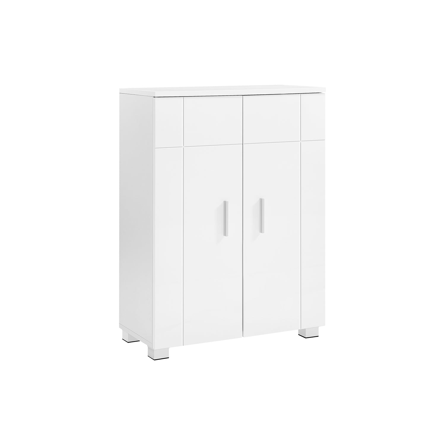 mobile da bagno, armadio versatile con doppia porta