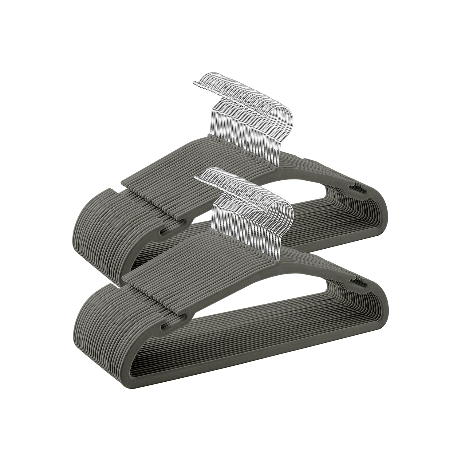 Ganci Appendiabiti in Velluto con Scanalature ai Lati Antiscivolo