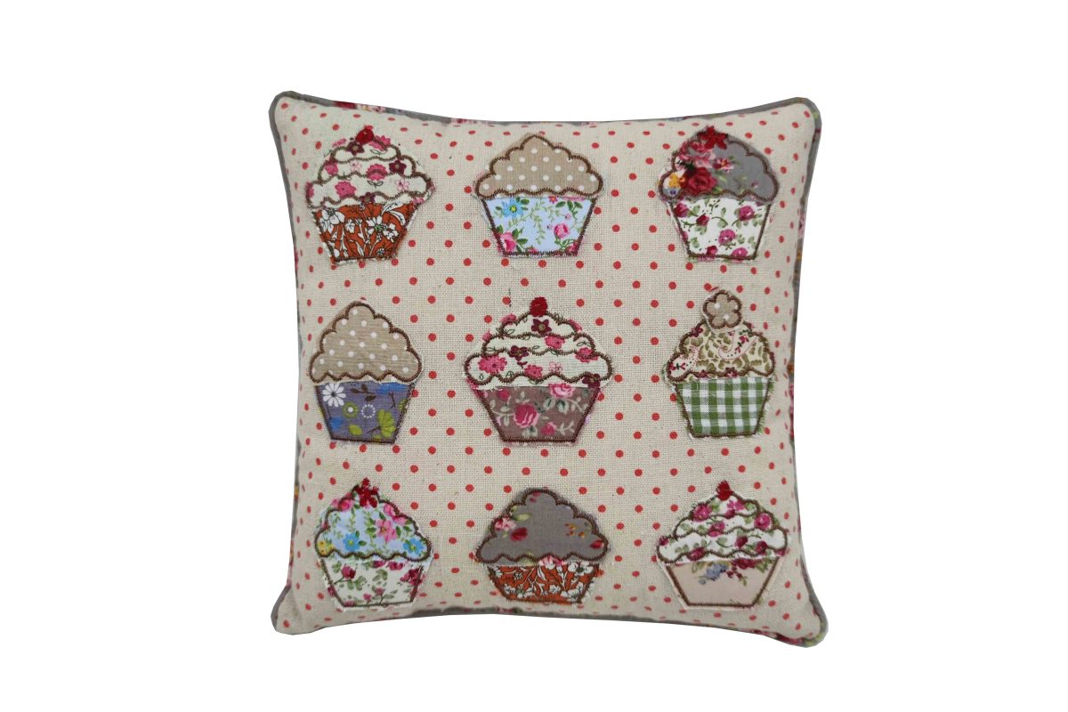 Cuscino cupcake 25×25 cm Isabelle Rose