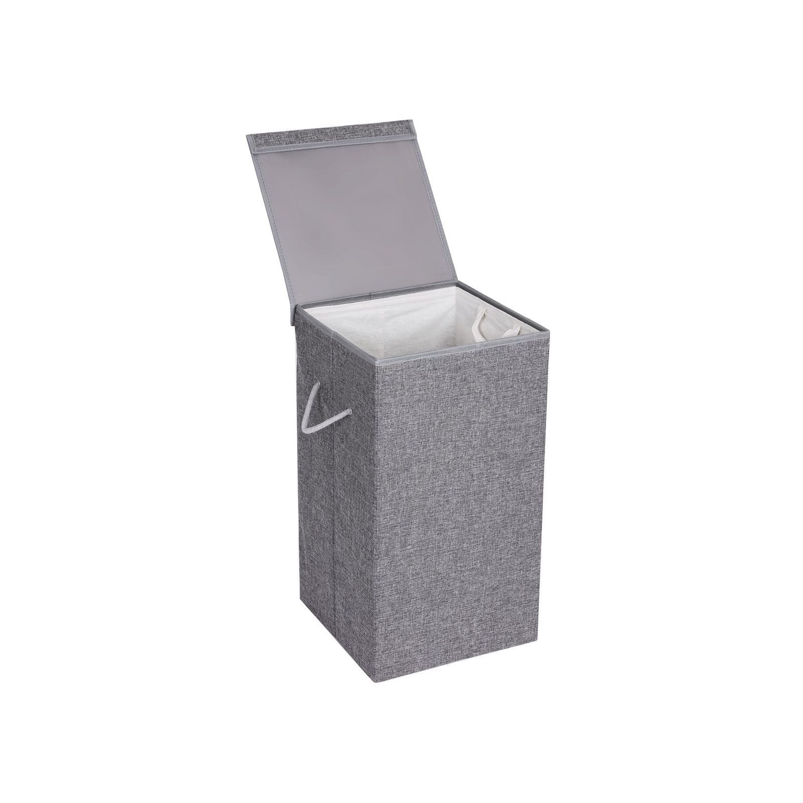 Cesto per Biancheria in Tessuto Simil Lino