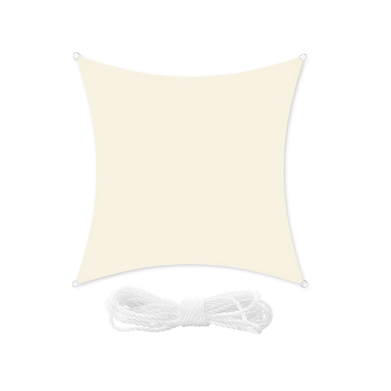 Vela Parasole Permeabile all'Aria e all'Acqua per Terrazza Giardino Campeggio