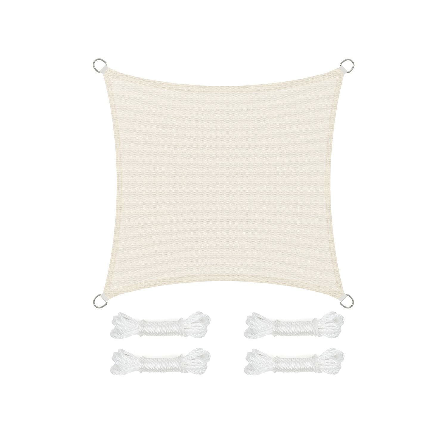 Vela Parasole Quadrata Permeabile all'Aria e all'Acqua