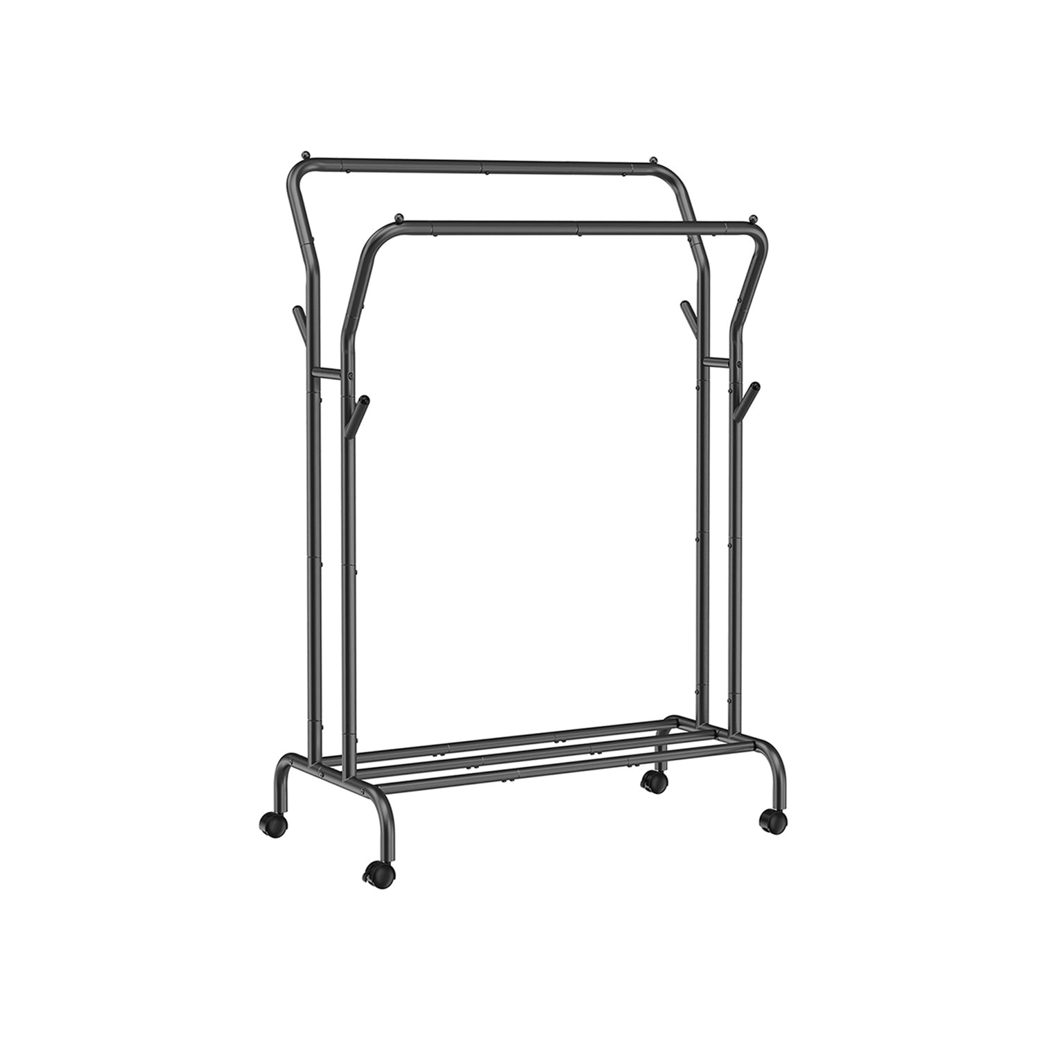 Stand Appendiabiti Doppio Nero