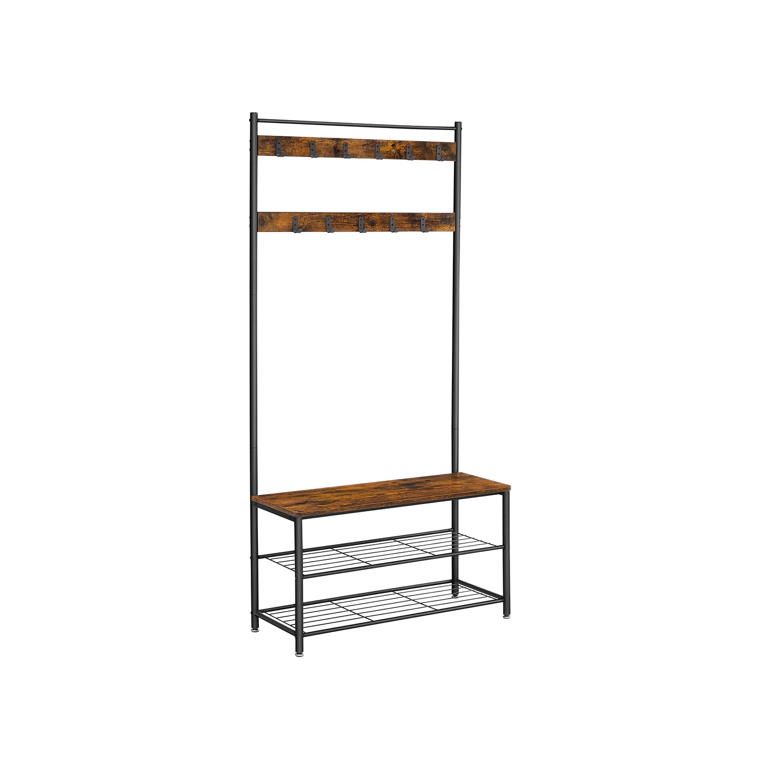 Appendiabiti con Scarpiera, Mobile da Ingresso con Panca