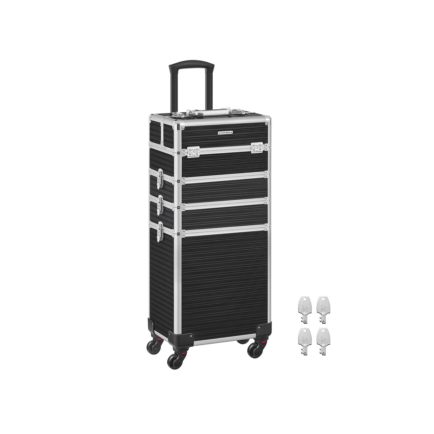 Valigetta pota Trucchi con Ruote Girevoli