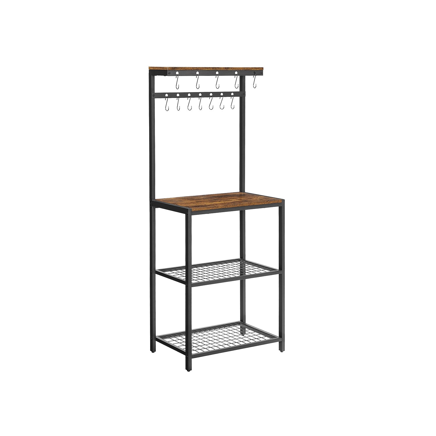 Ripiano e portapacchi con ripiani portaoggetti