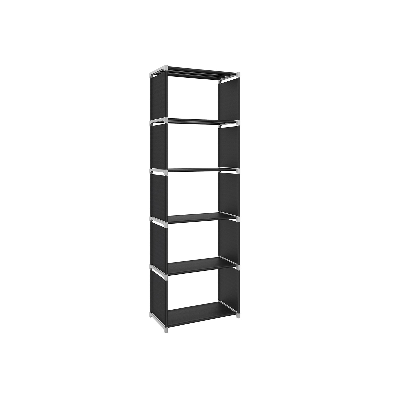 Scaffale Libreria a 5 Scomparti Aperti