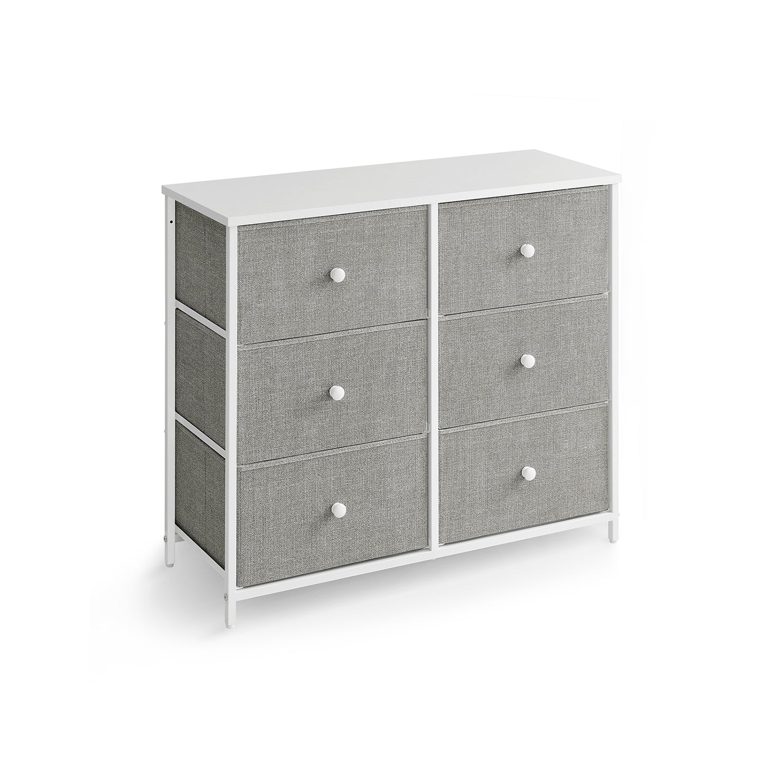 Cassettiera a 6 Cassetti in Tessuto