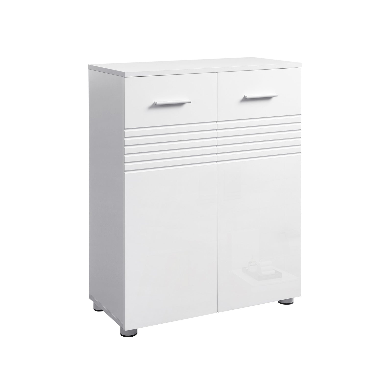 Mobiletto Bagno con Cerniere Ammortizzate