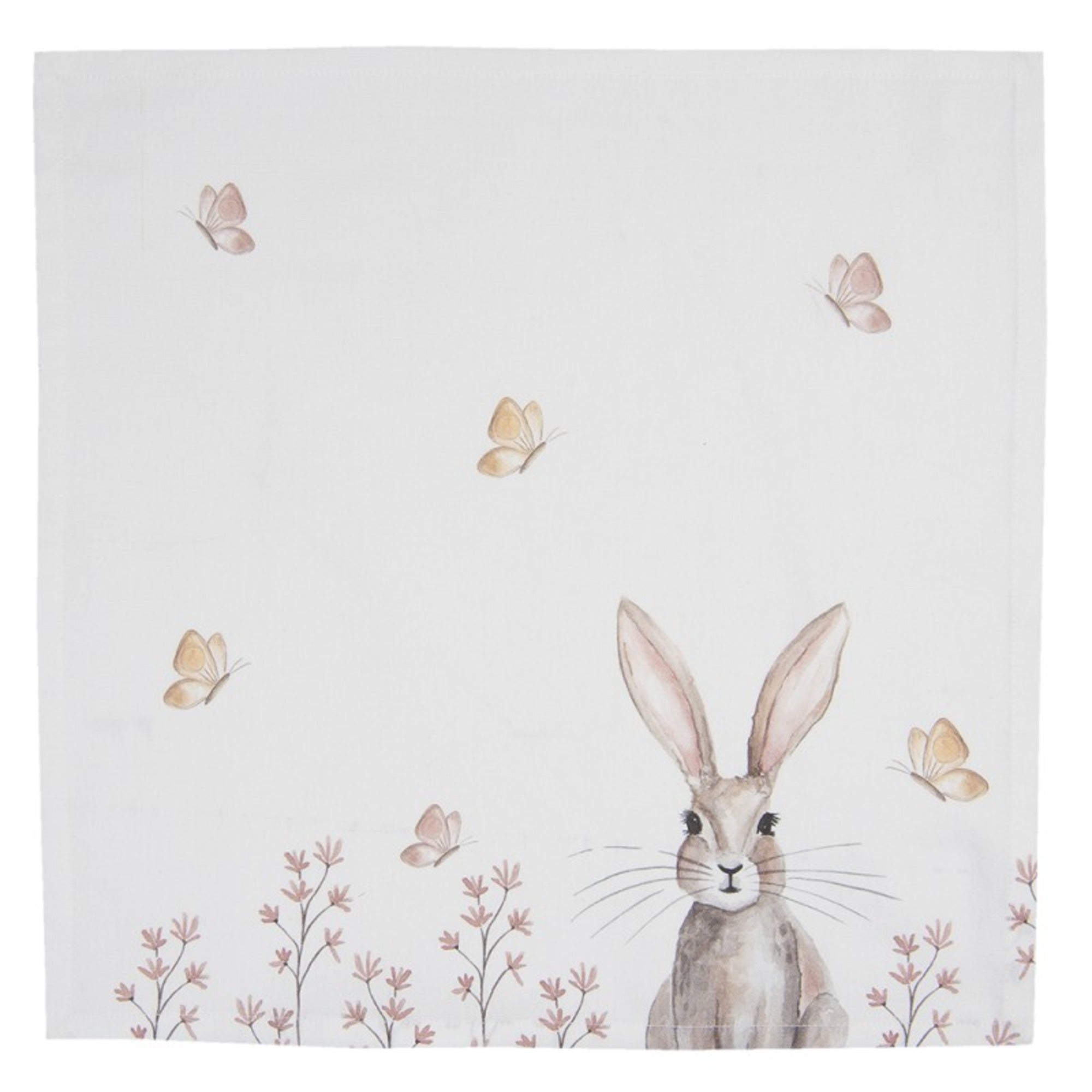 Tovagliolo in cotone Rustic bunny-Clayre & Eef